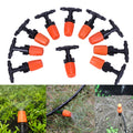10/30Pcs DIY Micro Drip Irrigation Sprinklers