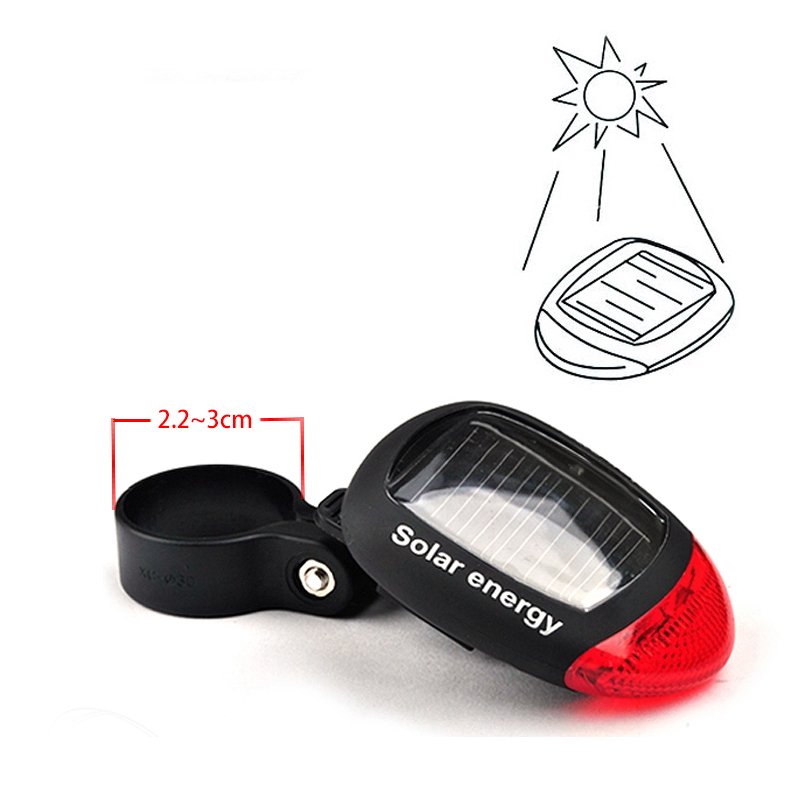 Solar Energy Bike Tail Light