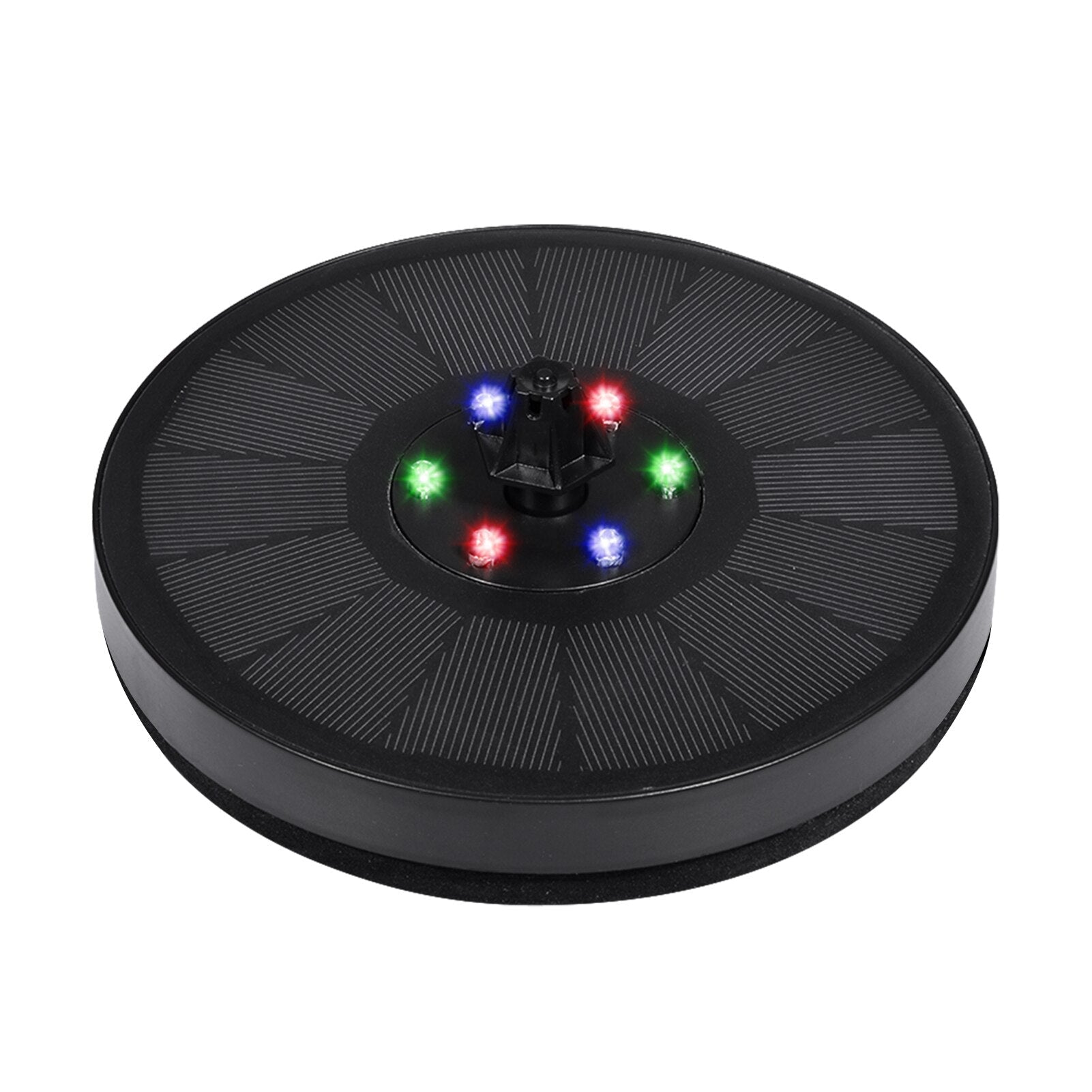 Solar Fountain Colorful LED Lights Swimming Pools Fountain Garden Pool