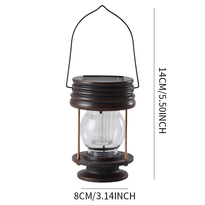 2pcs Solar Light Outdoor Courtyard Balcony Railing Landscape