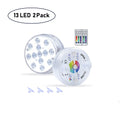 16 Colors Pool Lights Submersible 13 LED Light with Suction Cup for