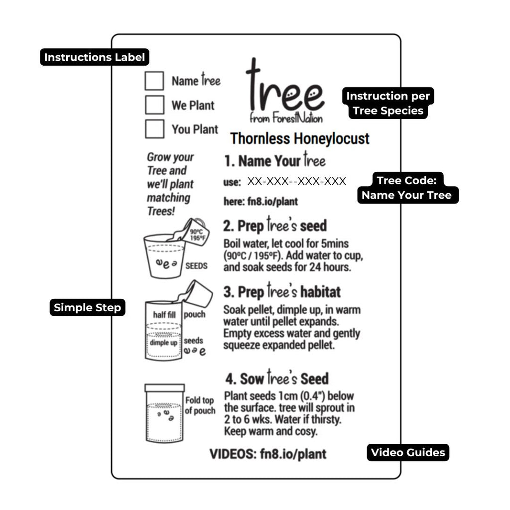 You Plant We Plant Tree Pouch