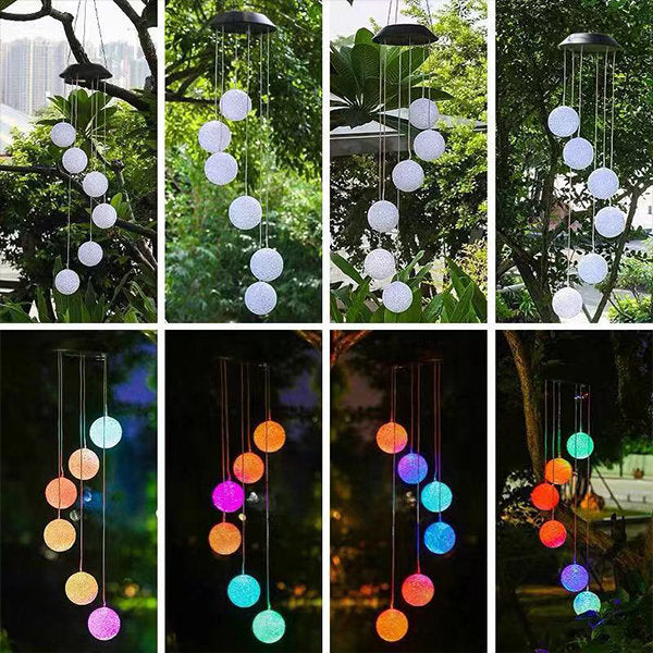 Solar Light Wind Chime