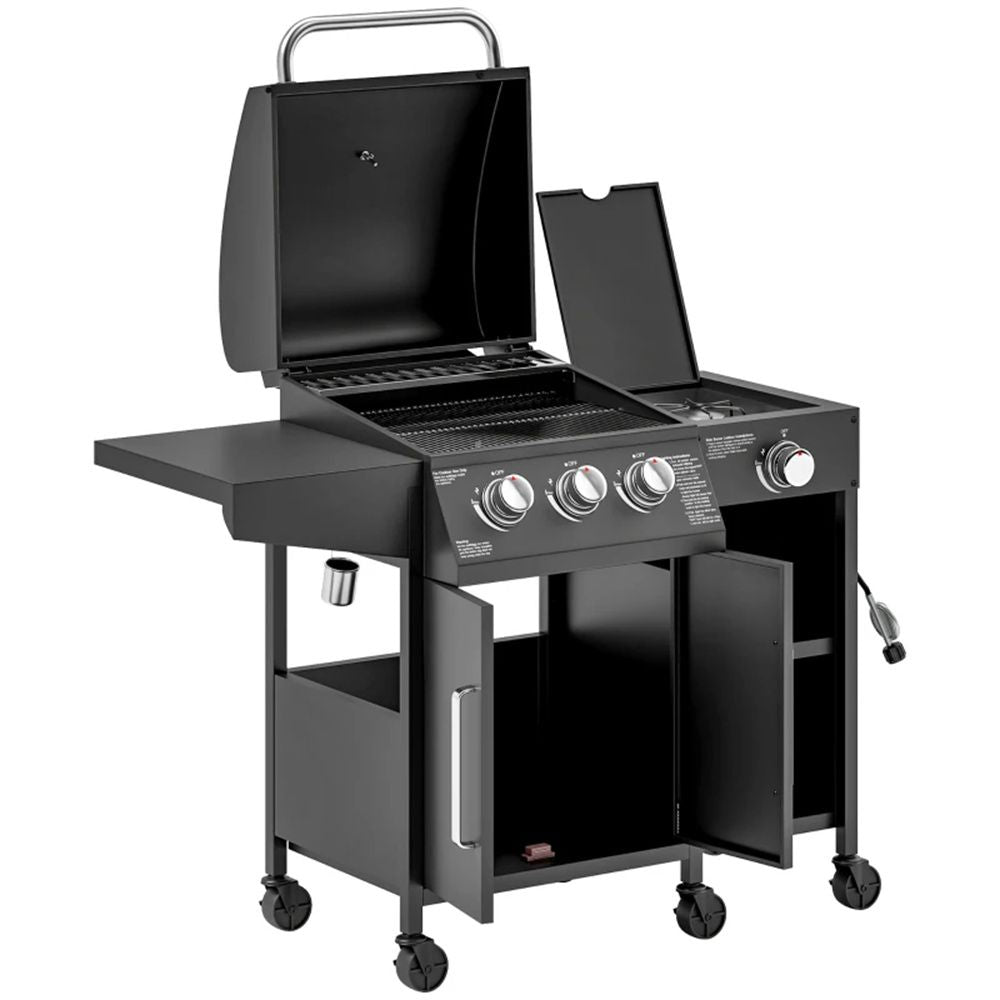 Burner, gas grill, outdoor barbecue grill