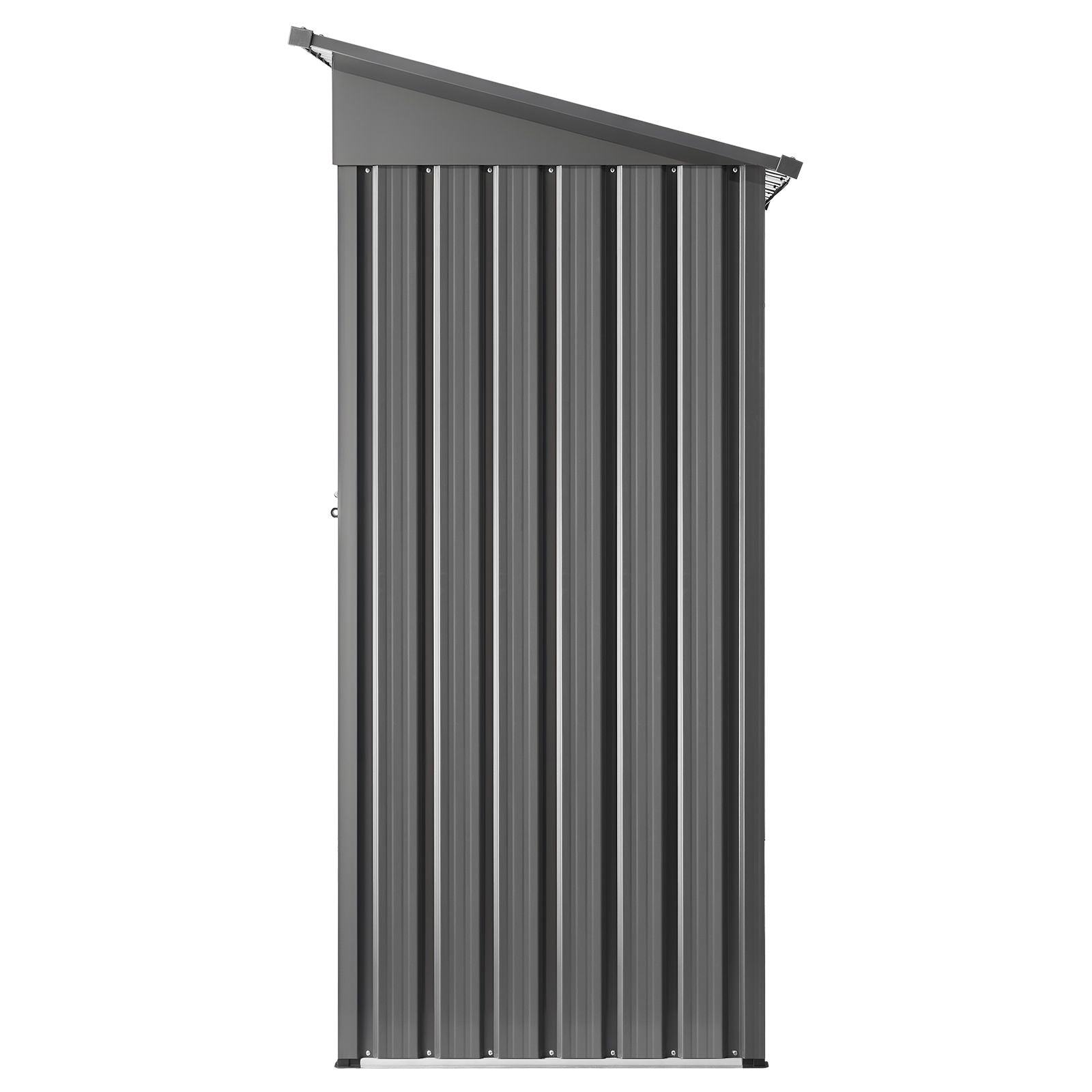 5 x 3 FT Metal Garden Shed, Storage Building with Lockable Door & 2