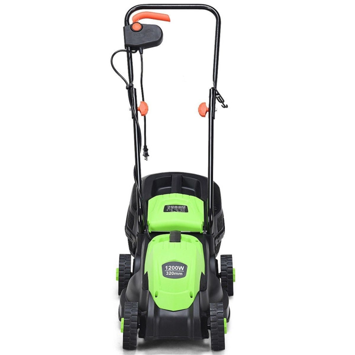 13-Inch Electric Lawn Mower with 8 Gal Grass Collection Box, 3