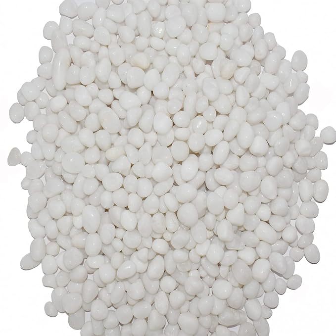 Decorative Small Size Polished Marble Stone Pebbles for Plant Pots